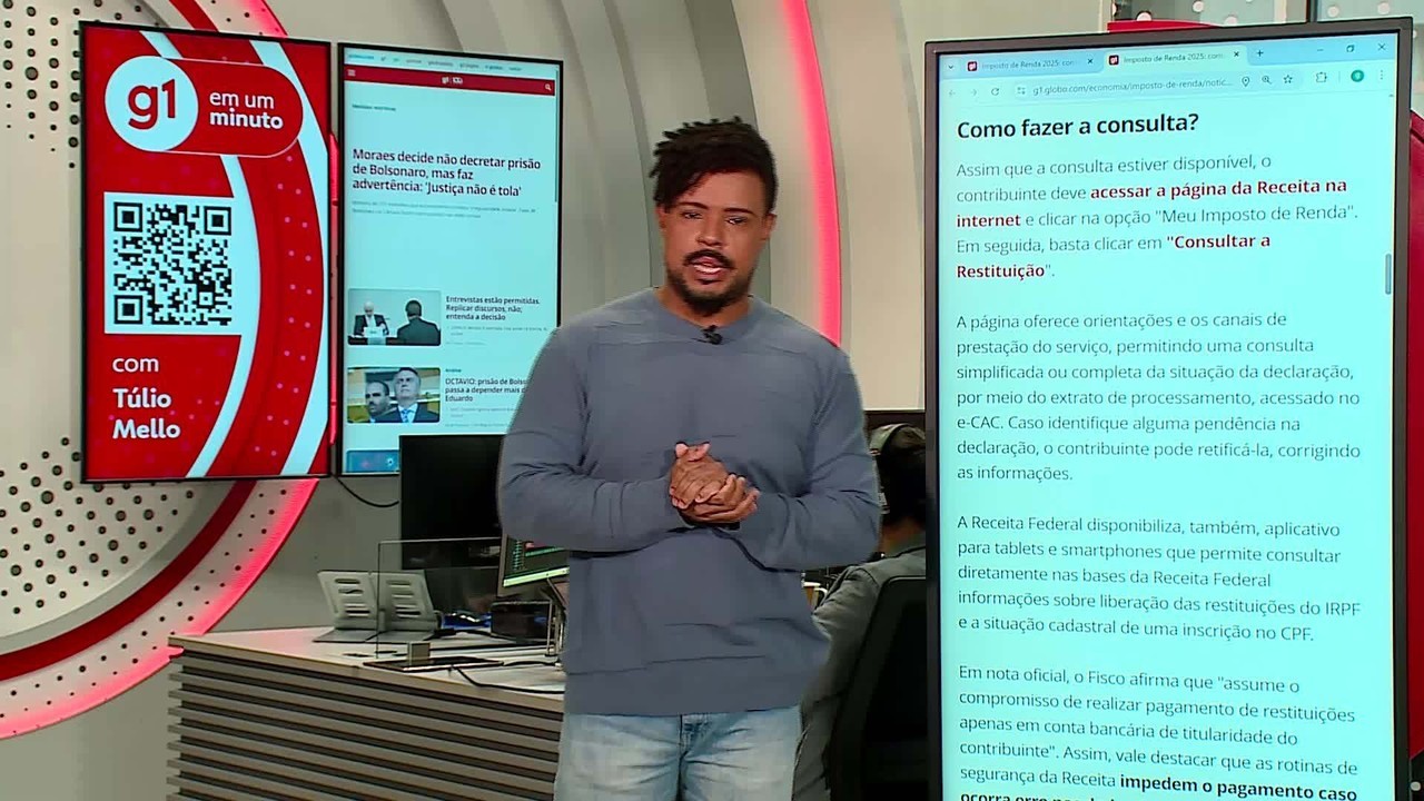 Imposto de Renda 2025: Receita antecipa pagamento e diz que todos contribuintes com direito já receberam restituição