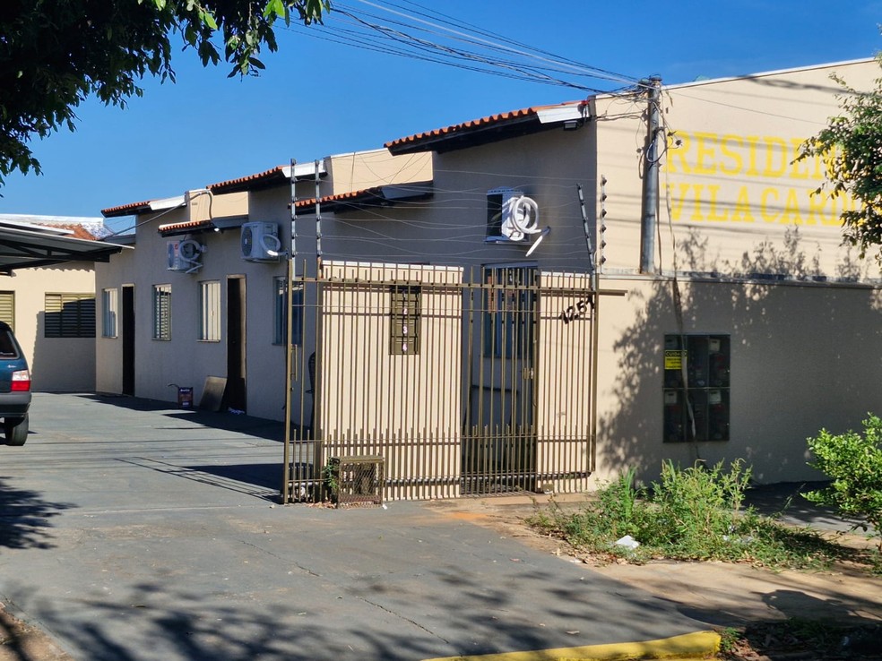 Casa onde mulher foi morta pelo ex-namorado em MT — Foto: Polícia Civil de Mato Grosso