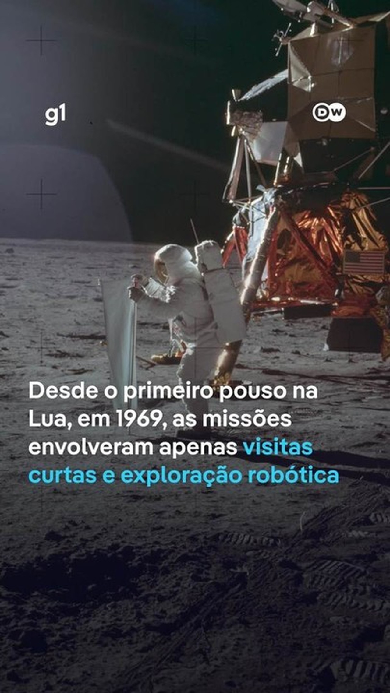 Nasa planeja primeira base humana permanente na Lua; veja VÍDEO