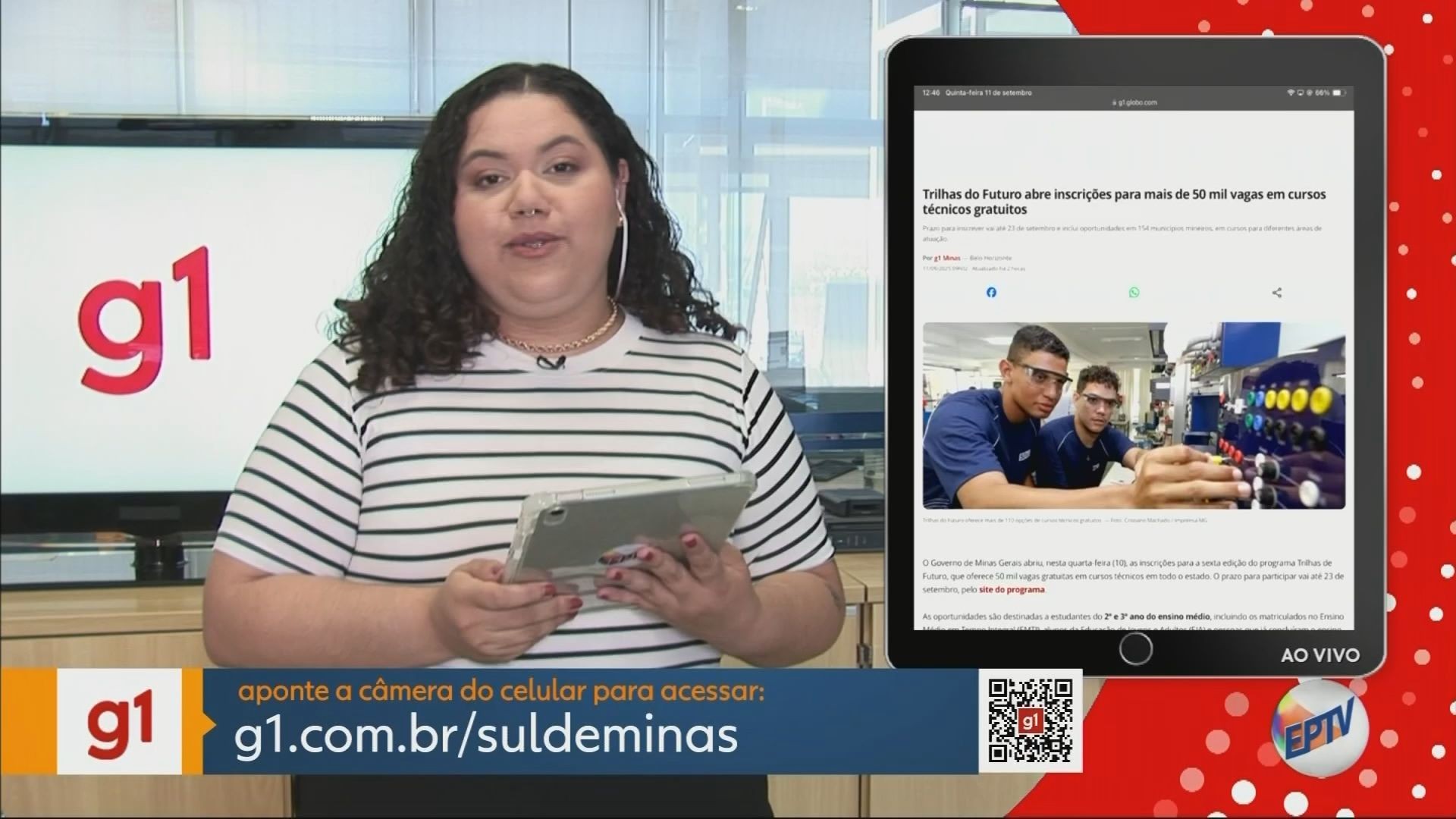 VÍDEOS: EPTV 1 Sul de Minas de quinta-feira, 11 de setembro de 2025