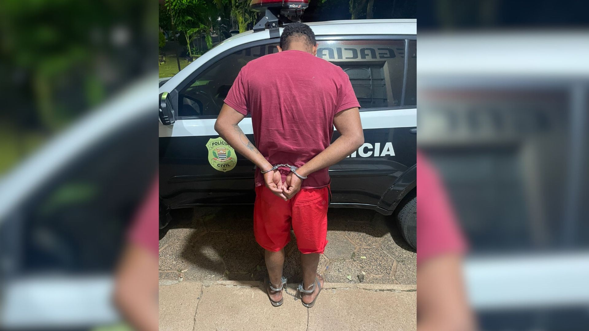 Polícia prende homem suspeito de descumprir medida protetiva, agredir e atear fogo nas roupas da ex-companheira que está grávida