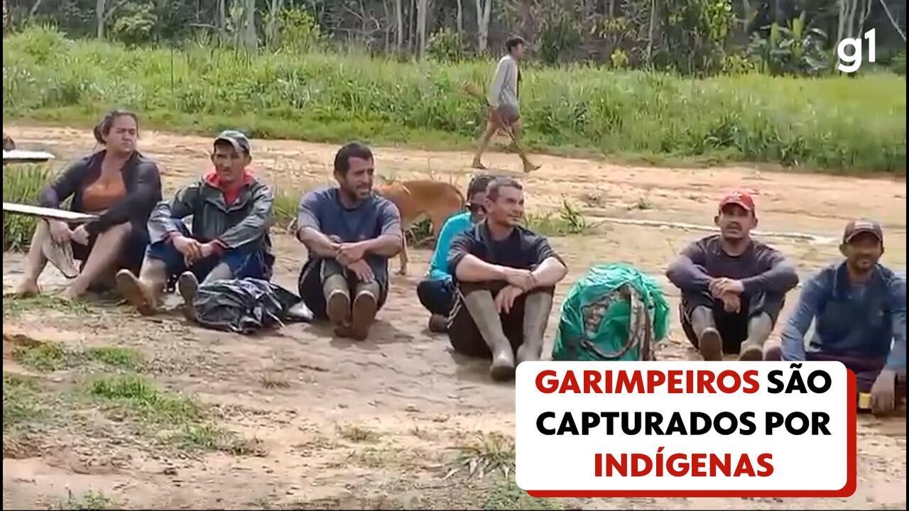 Garimpeiros rendidos por indígenas são retirados da Terra Yanomami e ...