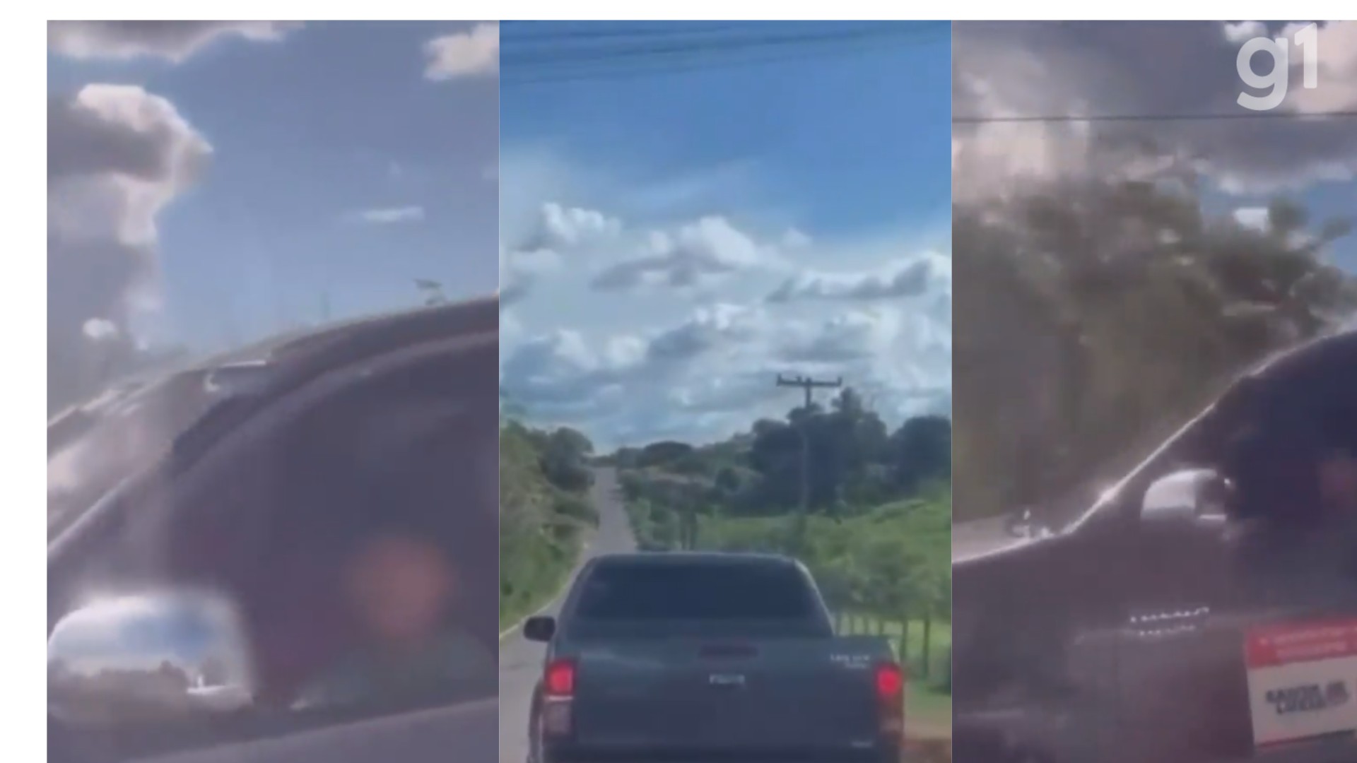 Criança é flagrada dirigindo caminhonete em Santa Luzia