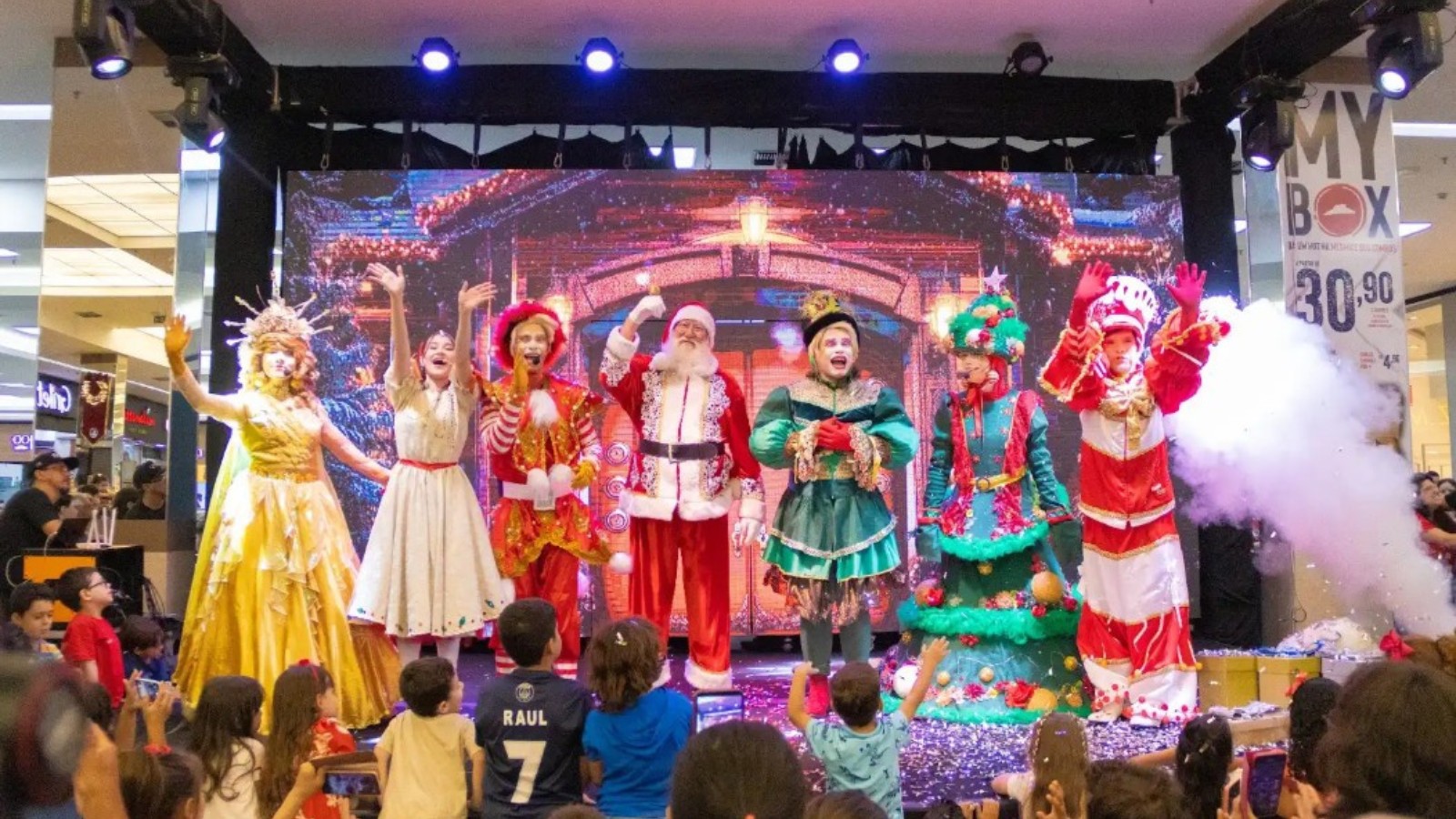 Papai Noel chega ao Pátio Limeira Shopping neste sábado