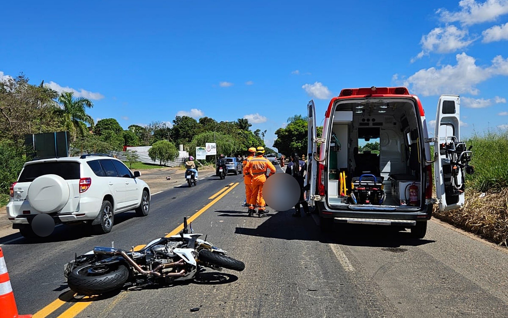 Duas pessoas morrem em acidente com motocicleta na MG-455, em Andradas; veja outras ocorrências