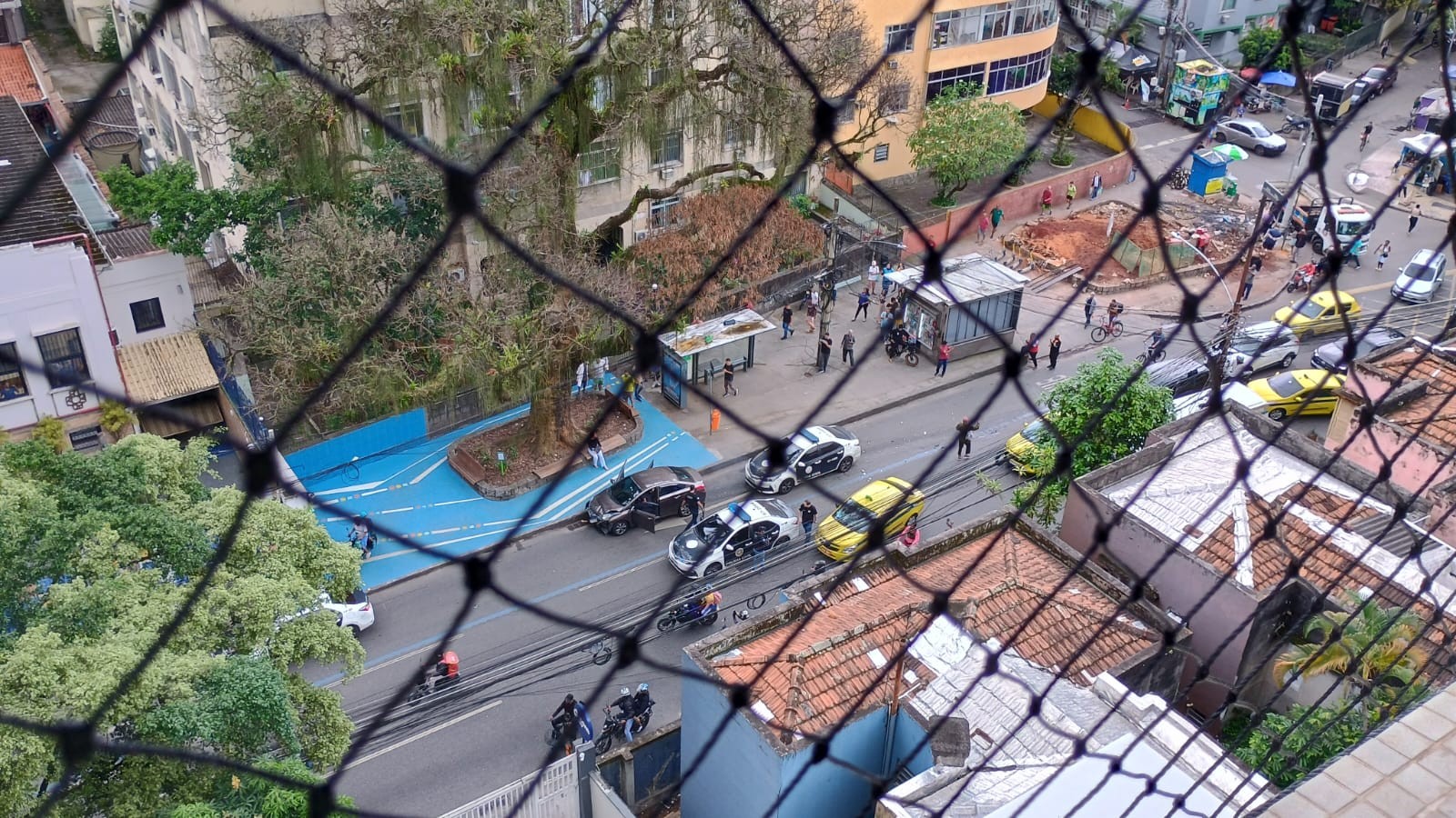 Tiros em Botafogo provocam interdição parcial da Rua São Clemente