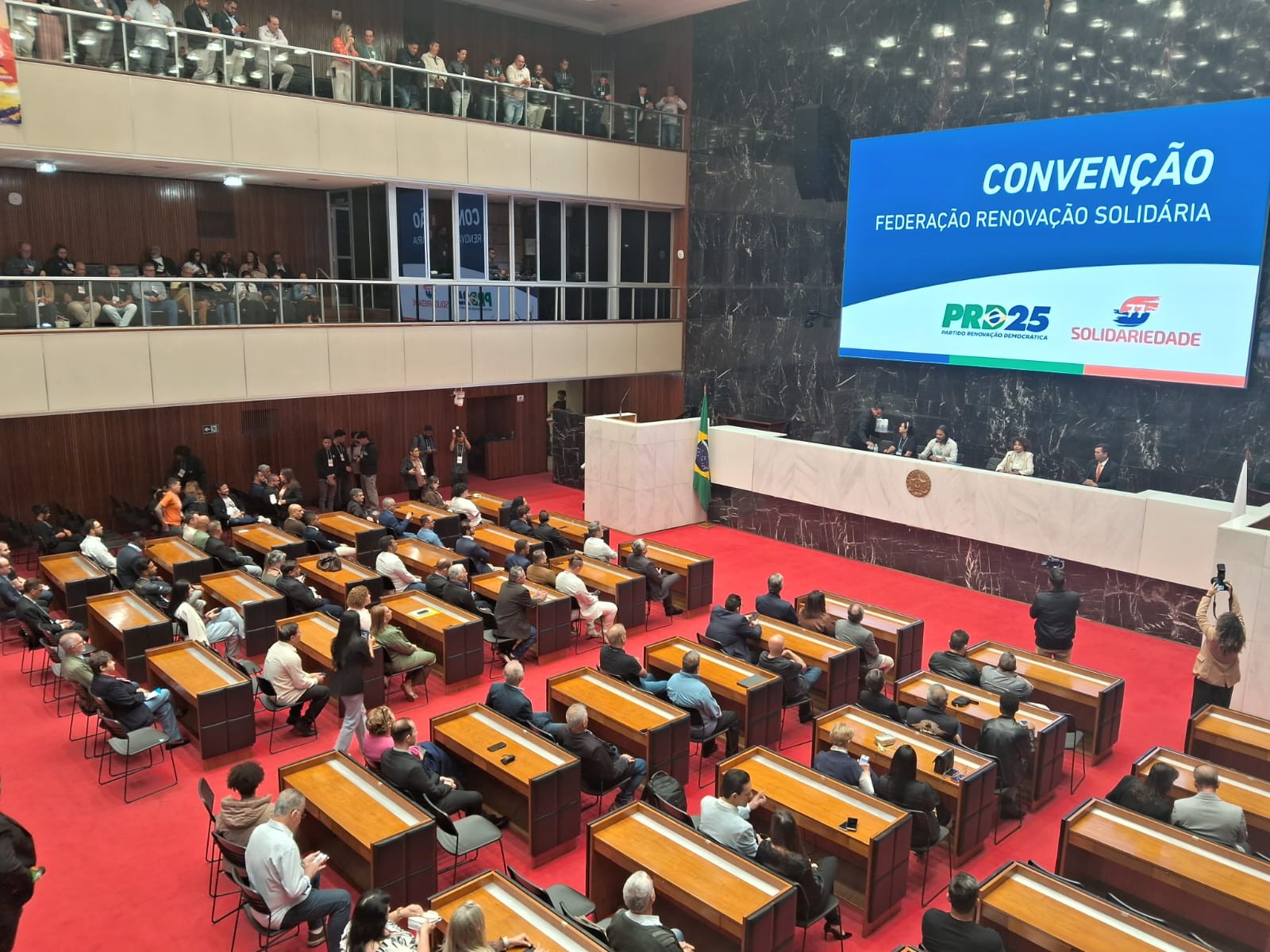 PRD e Solidariedade oficializam candidatos em SP e confirmam apoio à reeleição de Tarcísio