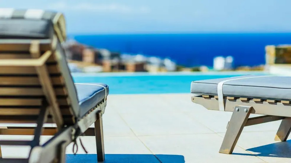 O homem tinha ido de férias com a esposa e os dois filhos para Kos, na Grécia — Foto: Getty Images via BBC