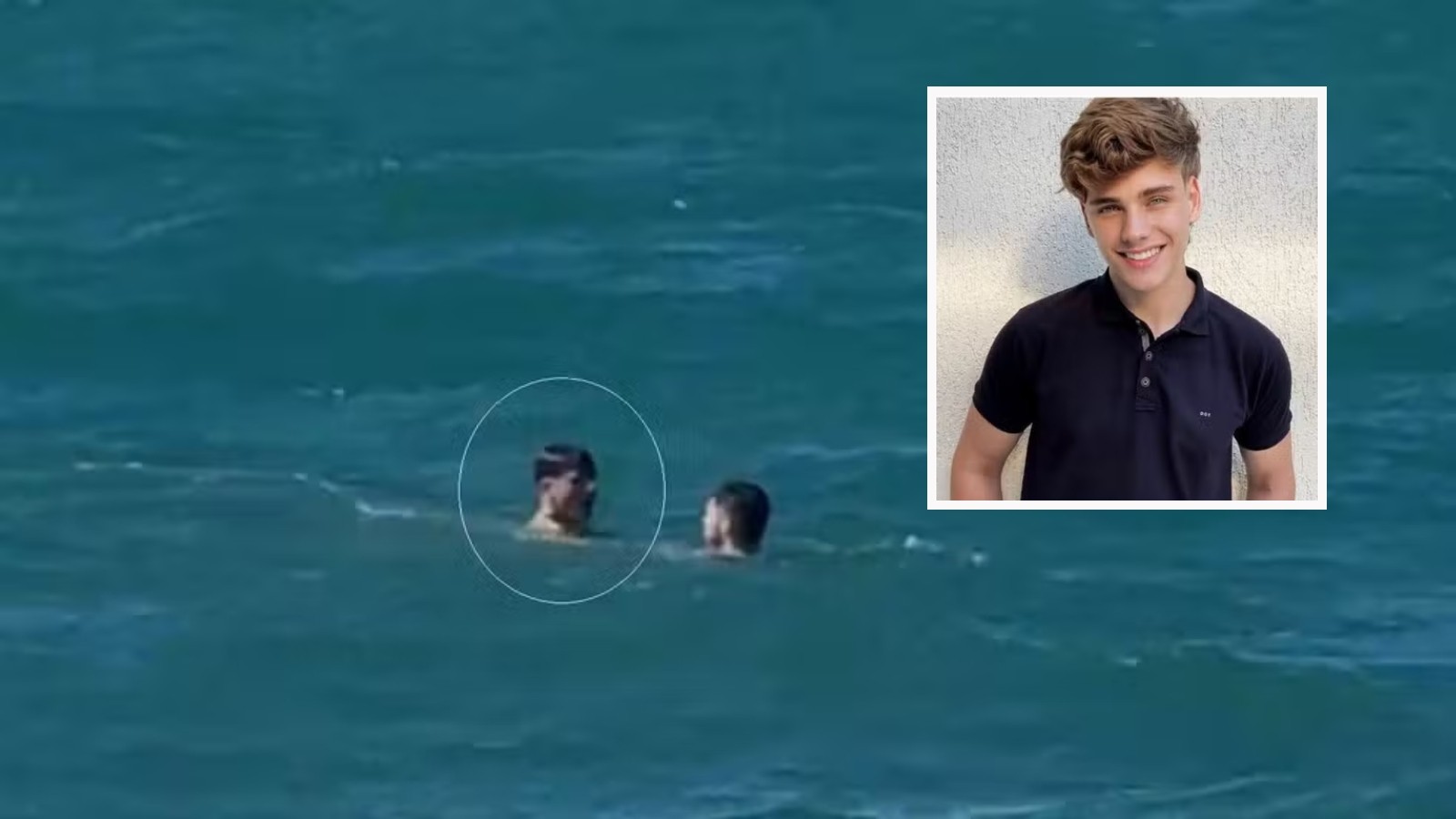 VÍDEO mostra colega tentando salvar modelo de afogamento no mar no CE