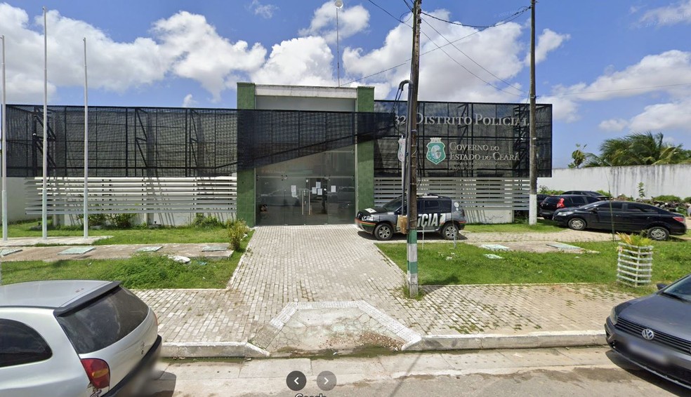 Delegacia Municipal de Granja segue com as investigações. — Foto: Reprodução/TV Verdes Mares