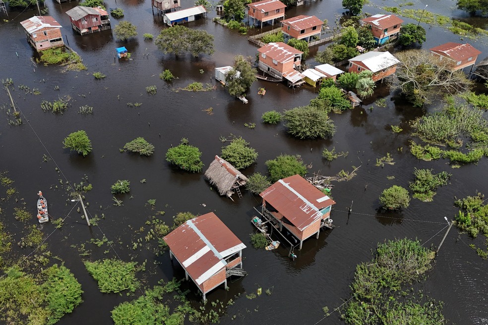 Enchentes na Bolívia já mataram 55 pessoas — Foto: Reuters