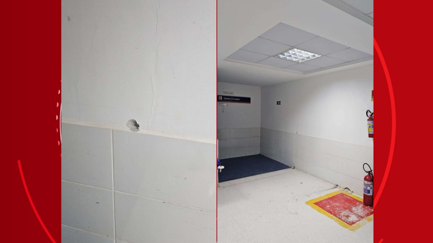 Paciente de hospital em Londrina pega arma de policial penal e dispara em corredor, diz polícia