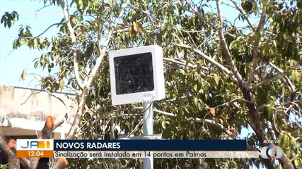 Prefeitura de Palmas inicia instalação de 14 novos radares de trânsito