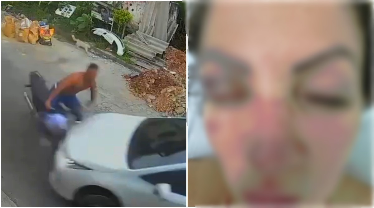 VÍDEO: vereadora na Grande SP atropela namorado e diz ter sido agredida por ele antes do episódio