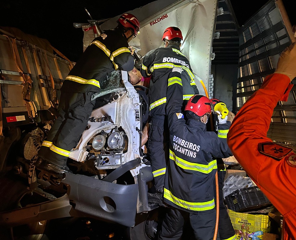 Uma pessoa morreu e duas ficaram feridas — Foto: Soldado De Almeida/Governo do Tocantins