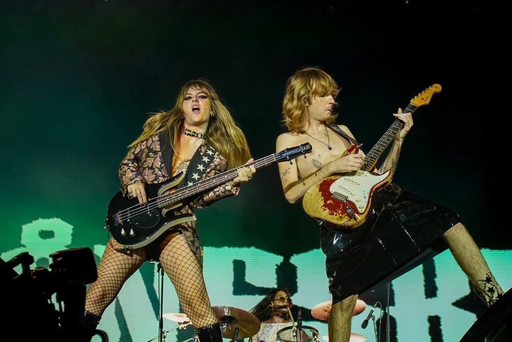 Måneskin repete gesto emocionante do Queen no Rock in Rio