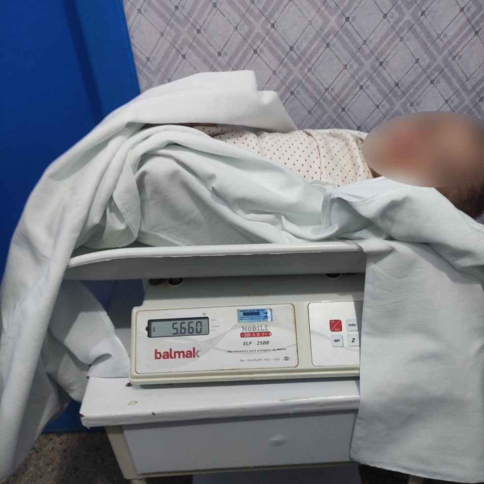 O peso médio de um bebê de 1 ano de idade geralmente varia de 7kg a 11 kg — Foto: Reprodução