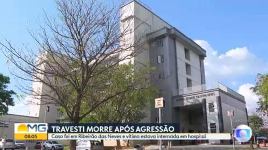 Morre travesti agredida em Ribeirão das Neves - Programa: Bom Dia Minas 