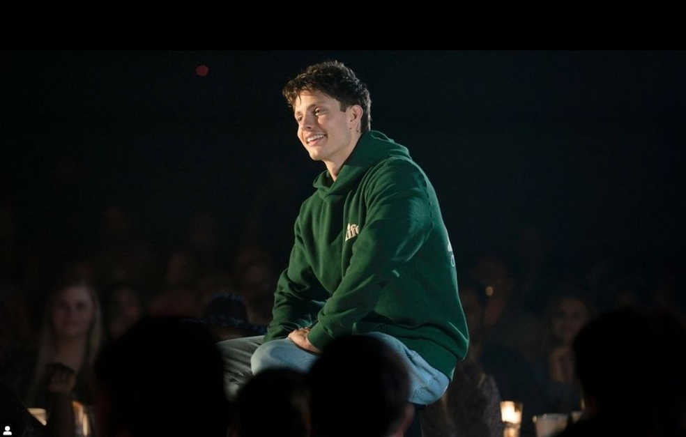 Matt Rife, o terceiro maior influencer do mundo em 2024, segundo a Forbes — Foto: Instagram