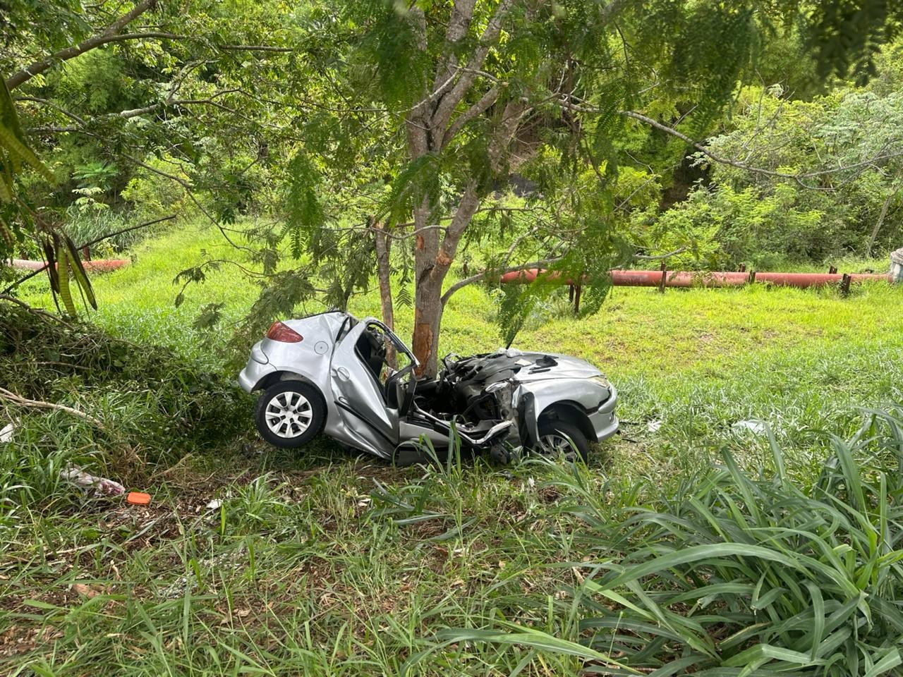 
VÍDEO: homem morre em acidente na Avenida Salinas, em São José dos Campos; carro ficou destruído