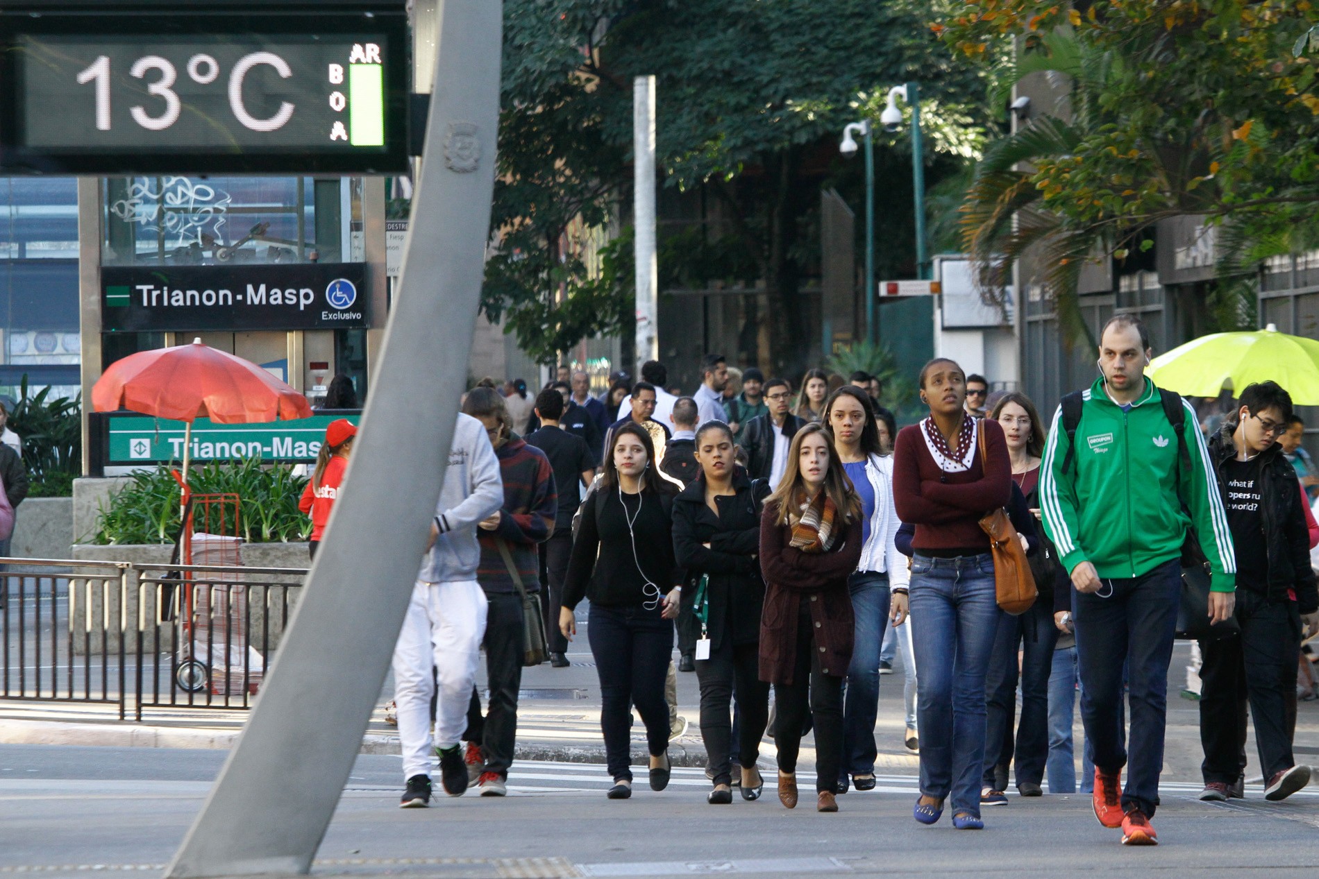 Frio derruba temperaturas no Sul e no Sudeste nesta terça; temporais chegam ao RS na quinta