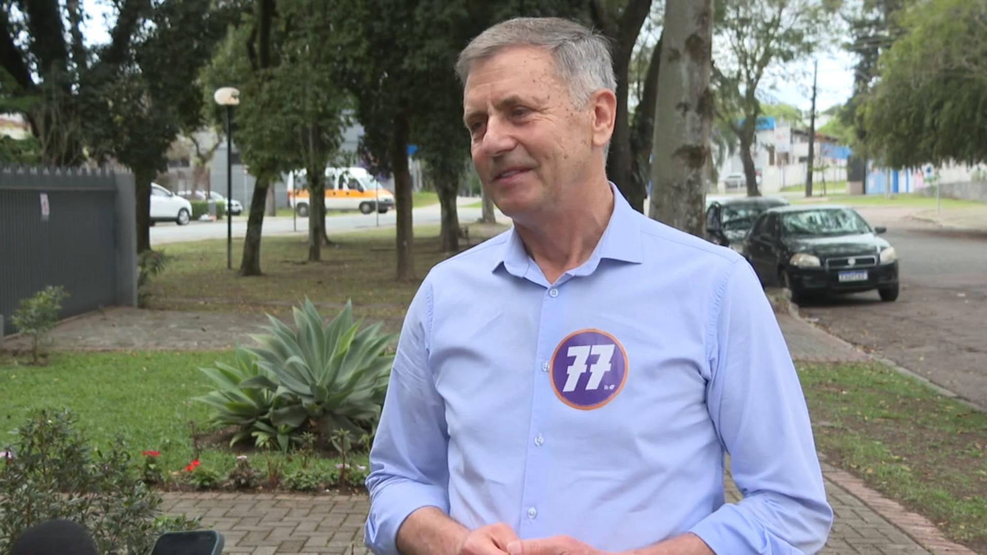 Luizão Goulart promete ampliar telemedicina, contratar mais profissionais da saúde e fazer parcerias com clínicas particulares