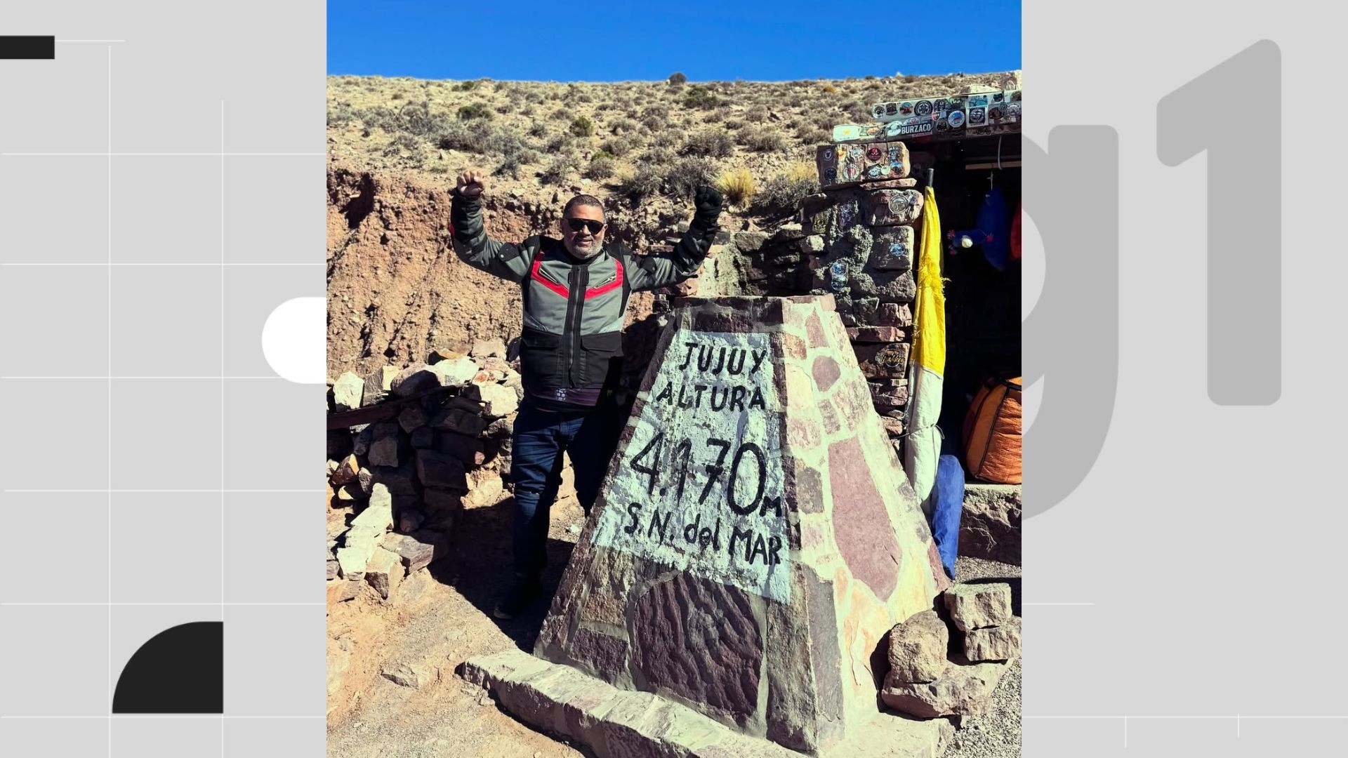 Brasileiro morre em acidente de moto na Argentina durante expedição ao Atacama: 'Sonho dele era estar nessa viagem'