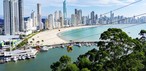 Visão por drone do Parque Unipraias — Foto: Divulgação/Parque Unipraias
