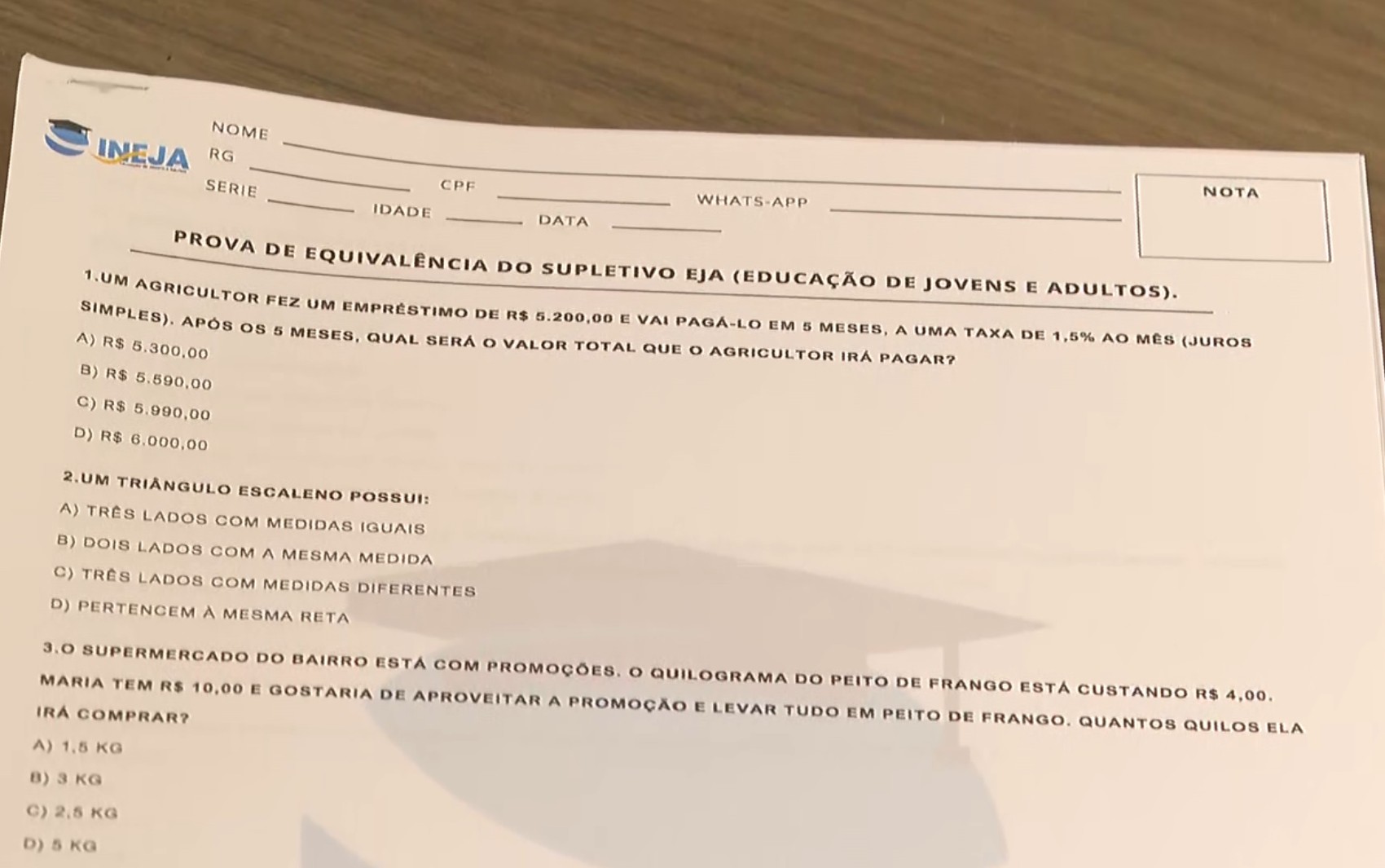 Polícia de Ituverava, SP, investiga jovem suspeito de aplicar provas falsas e emitir certificado do EJA