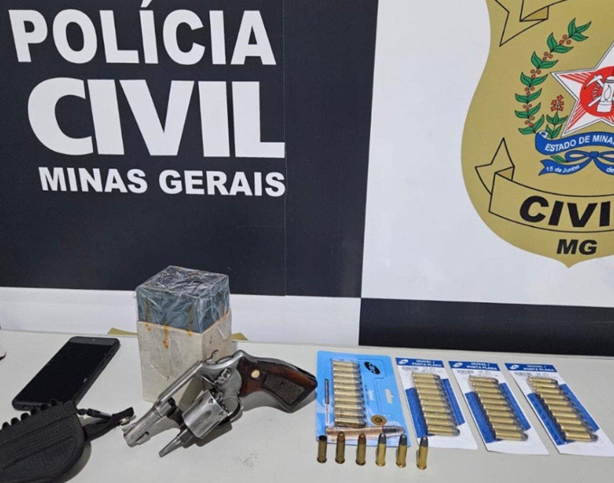 Homem é preso após tentar matar ex-concunhado na frente da esposa e do filho em MG