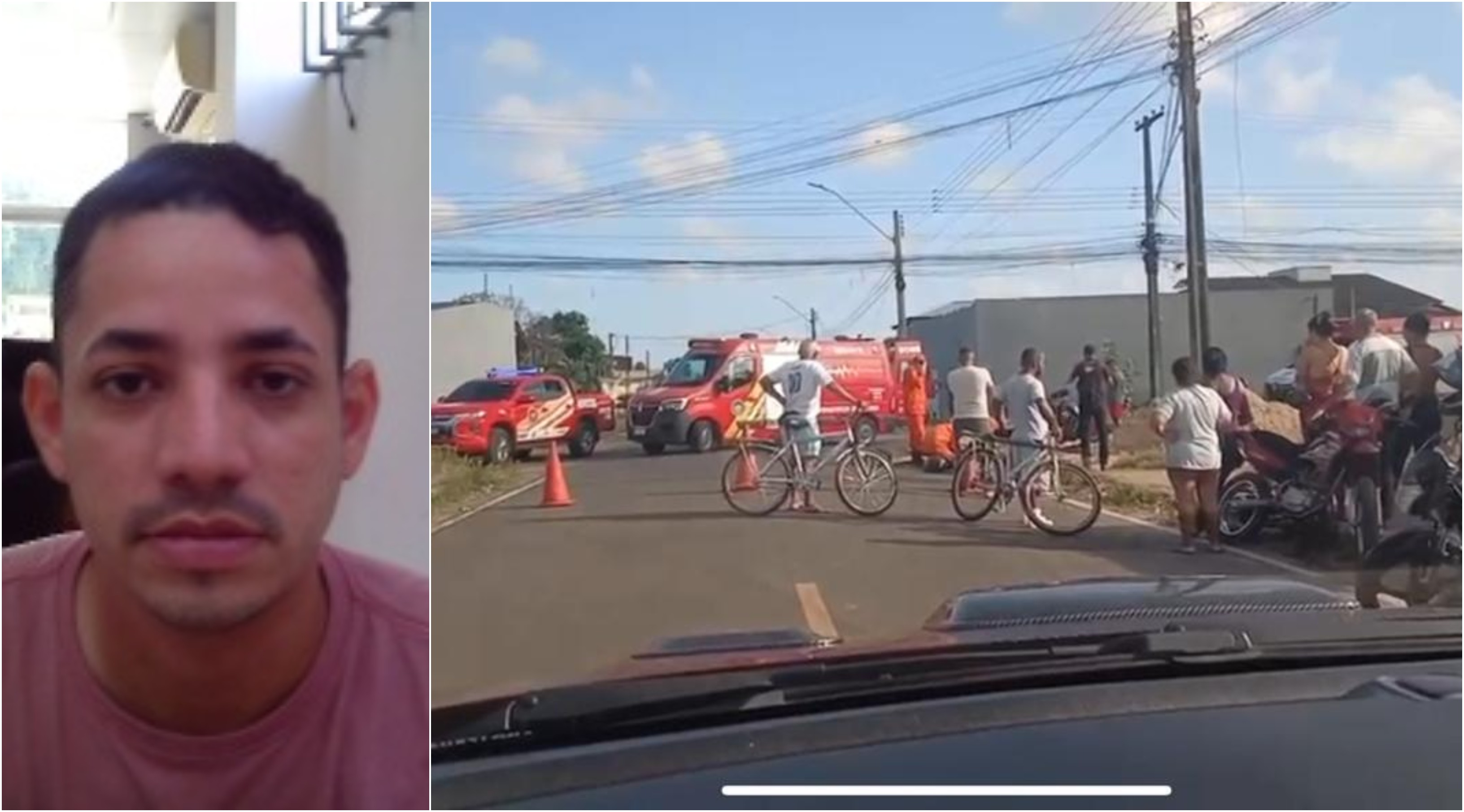 Motociclista morre após colisão entre duas motos no bairro Cidade Satélite, em Boa Vista