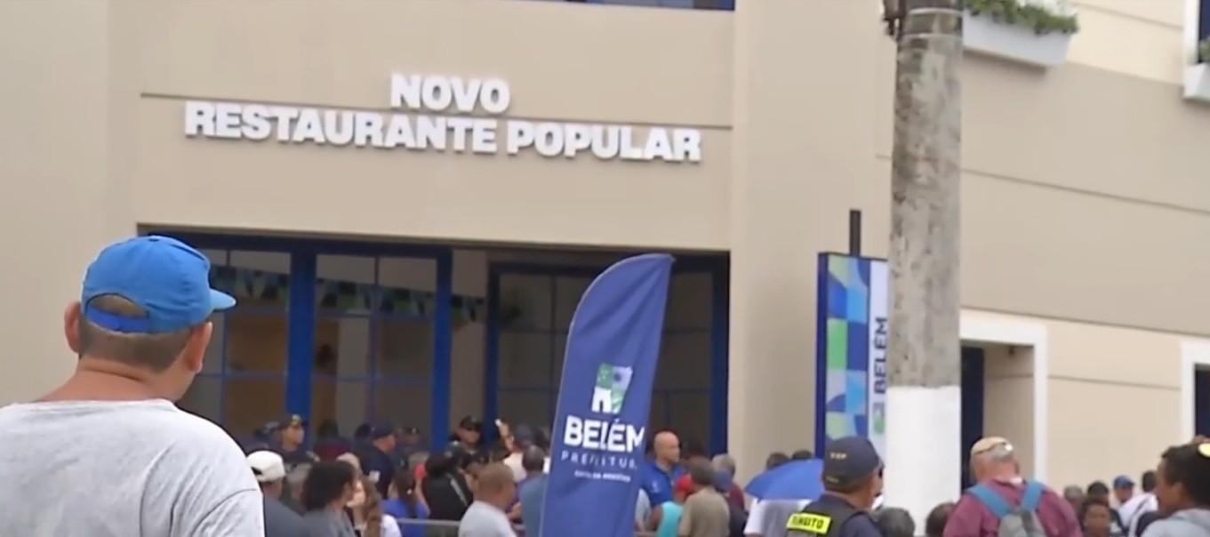 Restaurante Popular é reativado em Belém após mais de um ano fechado