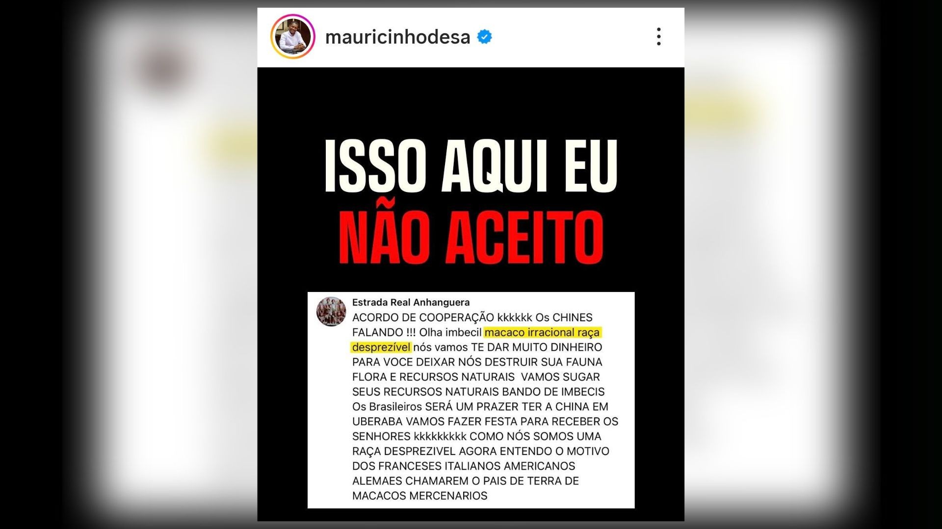 Vice-prefeito de Uberaba denuncia ter sido vítima de ataque racista em rede social