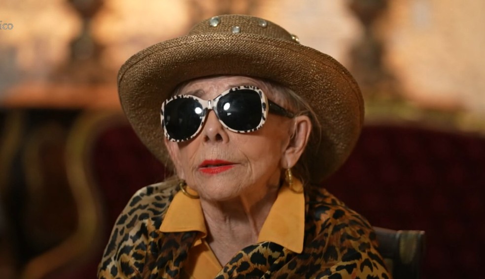 A socialite Regina Lemos Gonçalves — Foto: Reprodução Fantástico