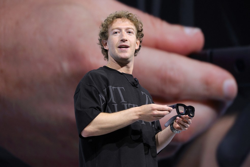 Mark Zuckerberg, CEO da Meta — Foto: Reuters