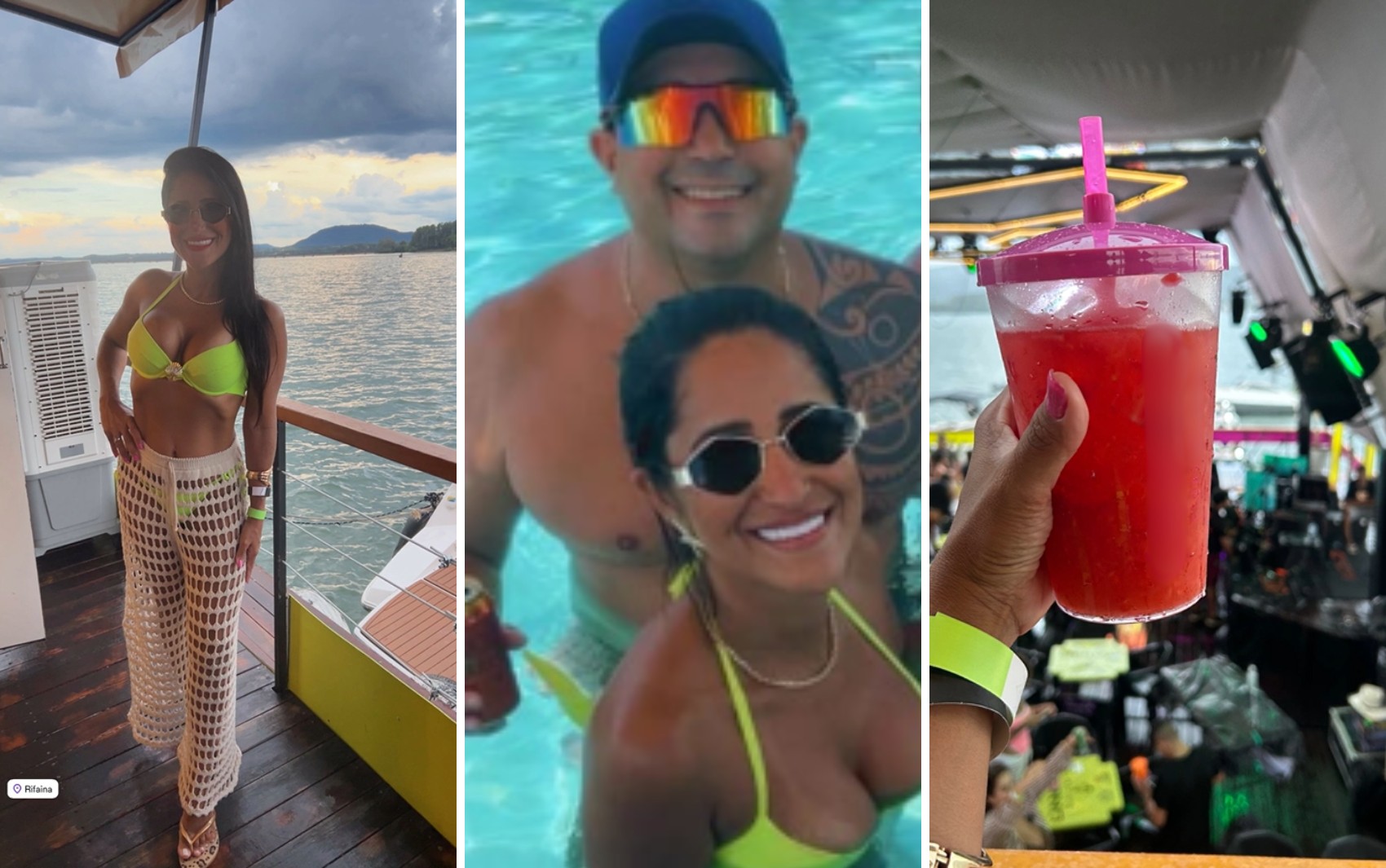 Vítimas publicaram fotos em bar flutuante antes de acidente com lancha na divisa entre MG e SP