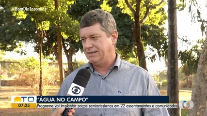 Programa vai levar poços semiartesanais em assentamentos e comunidades de Porto Nacional