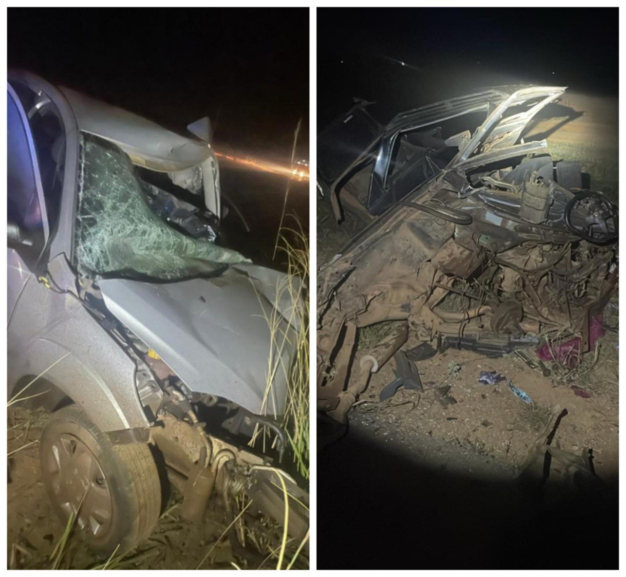Dois homens morrem e a esposa de um deles fica ferida em acidente na MGC-479