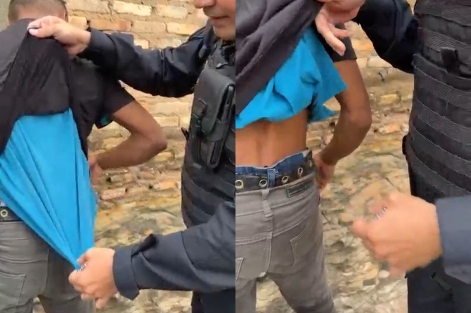 Suspeito é preso vestindo duas camisas e duas calças em operação contra facção no Piauí