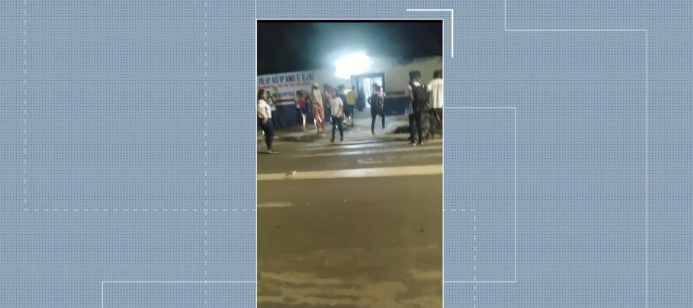 Tentativa de homicídio aconteceu uma escola municipal, situada no bairro Volta Redonda, em Caxias — Foto: Reprodução/TV Mirante