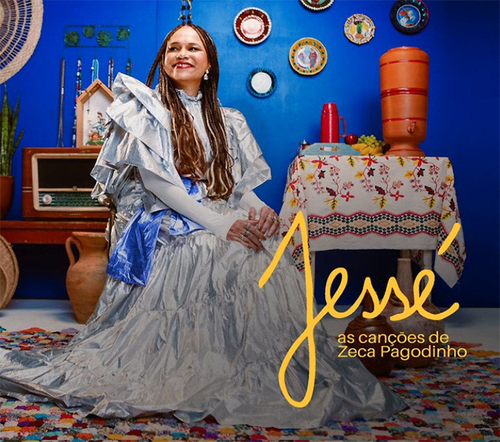 Capa do álbum 'Jessé – As canções de Zeca Pagodinho', de ´Teresa Cristina — Foto: Divulgação