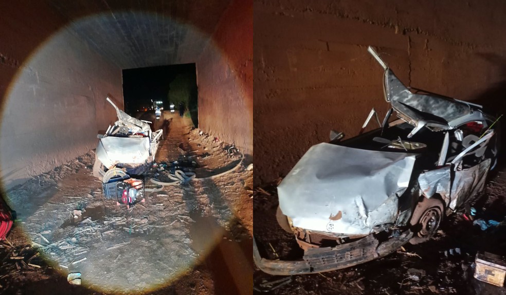 Acidente deixa homem morto e outro gravemente ferido em rodovia de Teodoro Sampaio (SP) — Foto: Pontal News/Imagem Cedida