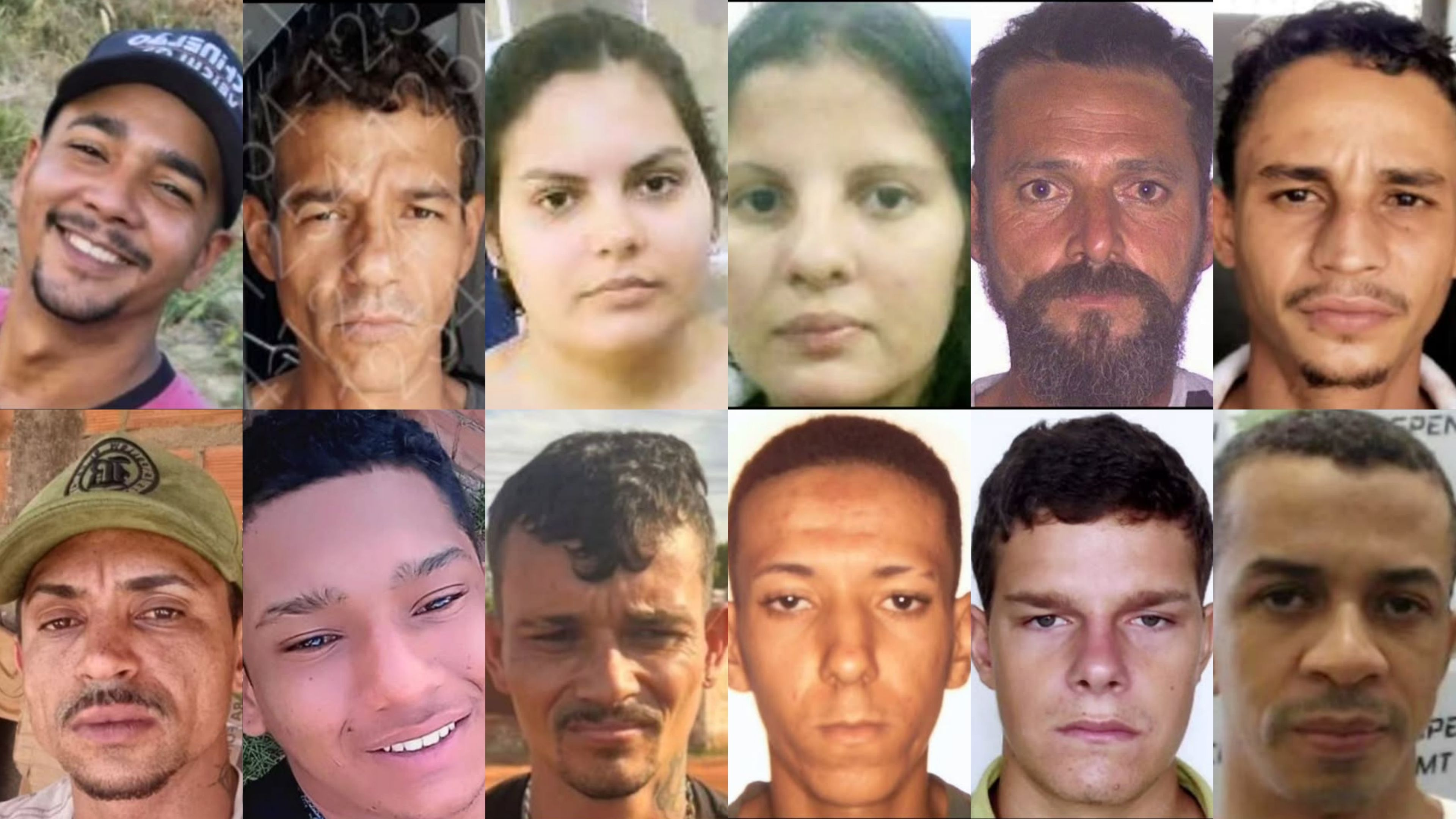 Polícia divulga identidade de foragidos que planejavam invadir fórum para roubar armas em RO; veja fotos