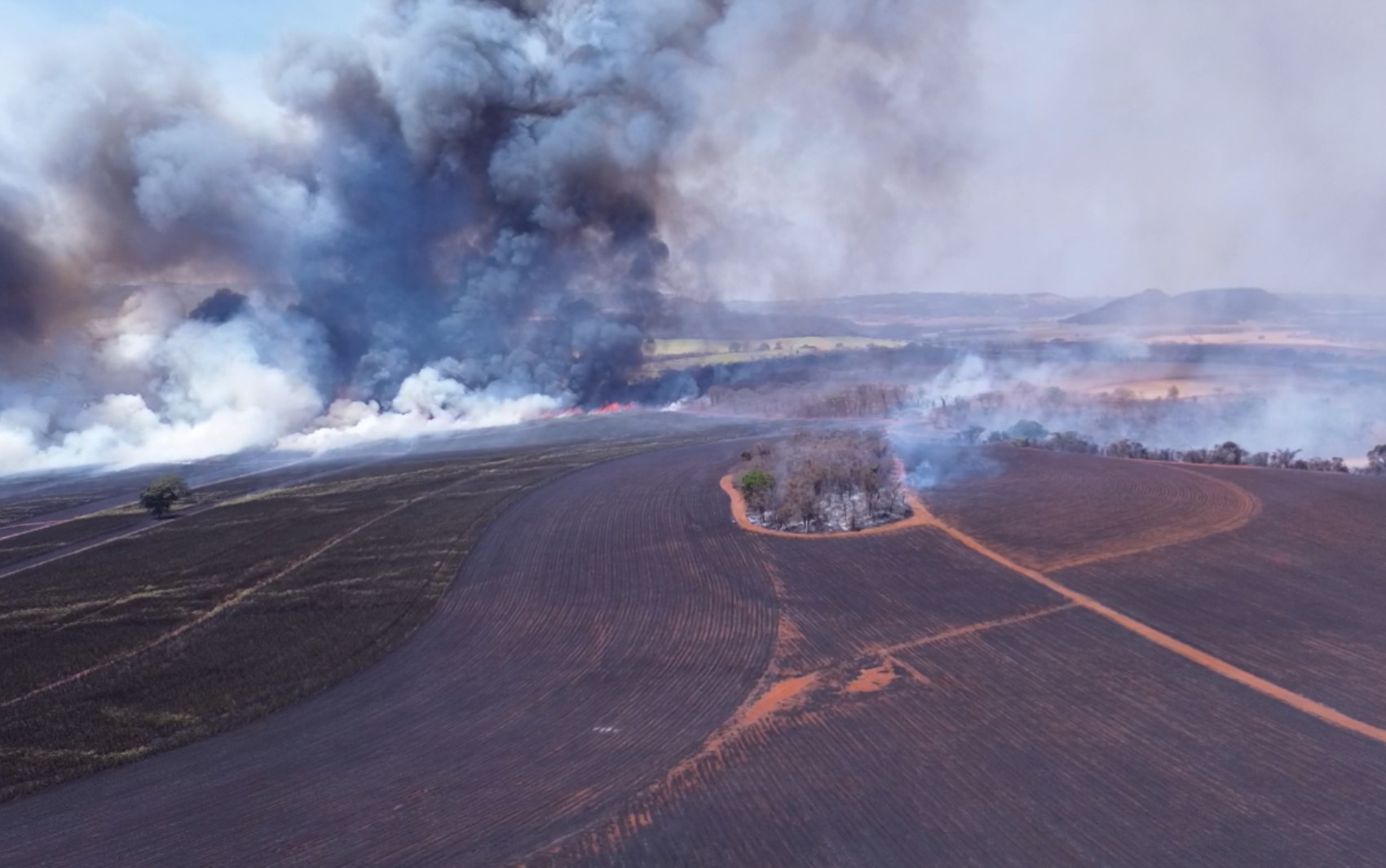 Igarapava lidera casos de incêndio no estado de SP em 2025, diz Inpe