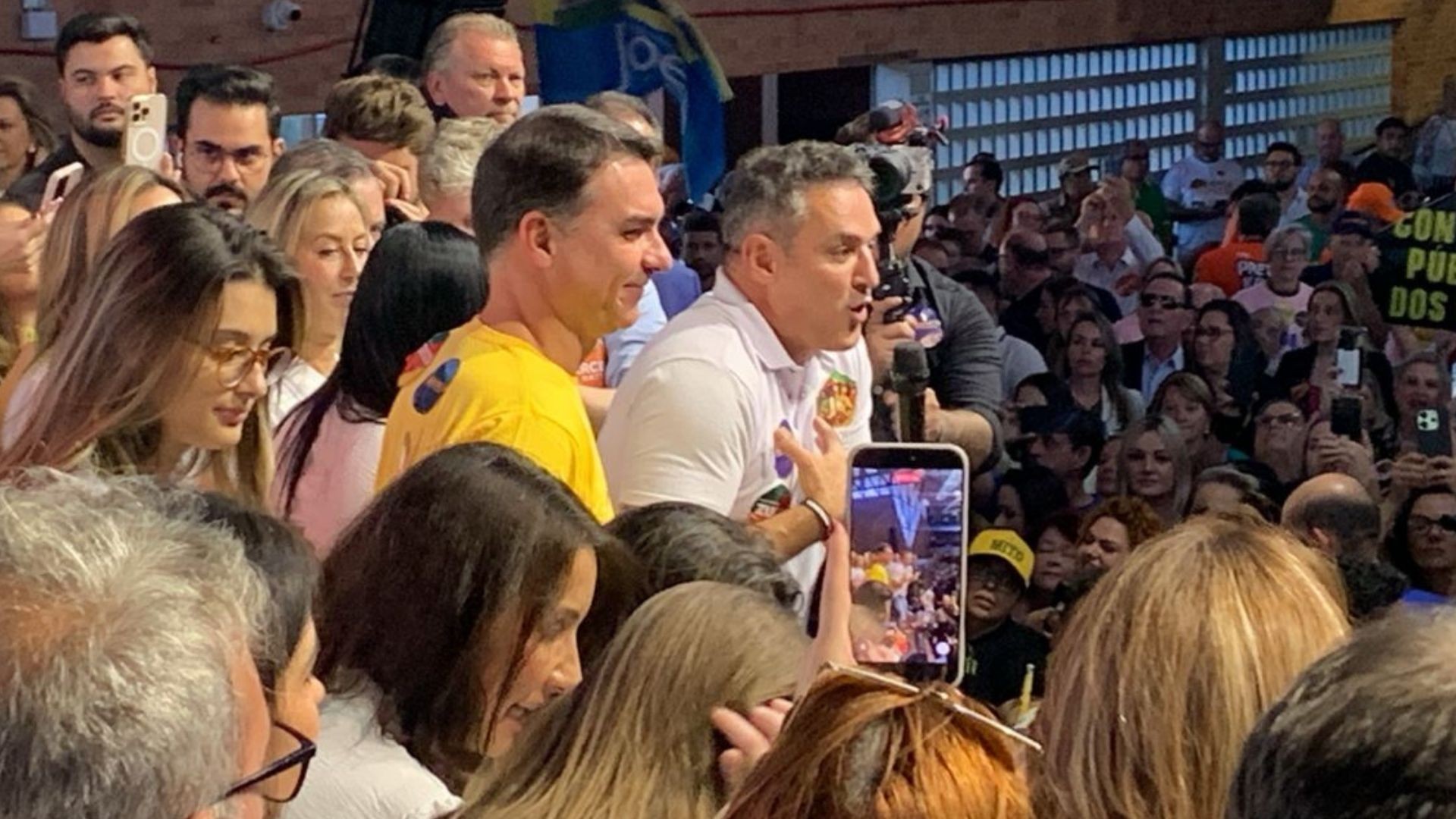 Com Flávio Bolsonaro, PL lança oficialmente Luciano Zucco como pré-candidato a governador do RS