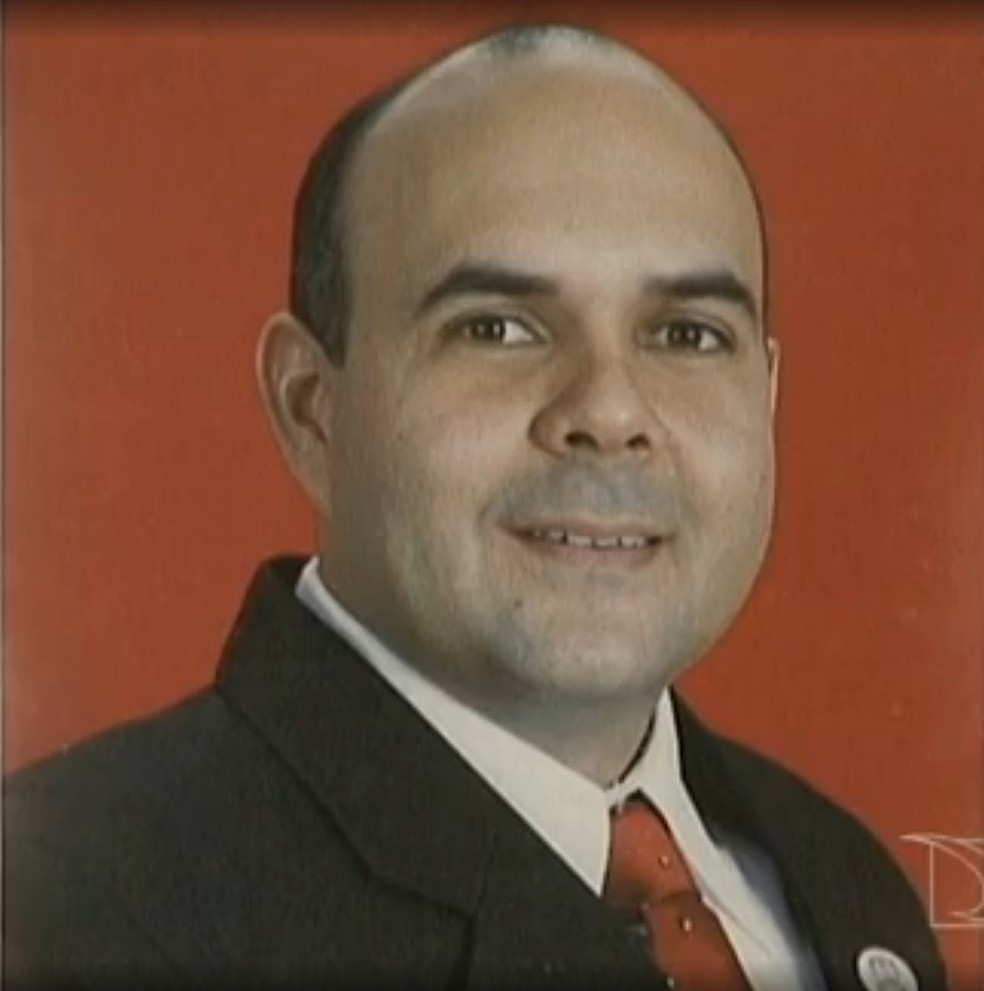 O policial civil Cristiano Azevedo da Mota foi morto em 2012, no bairro Sá Viana, em São Luís. — Foto: Reprodução/TV Mirante