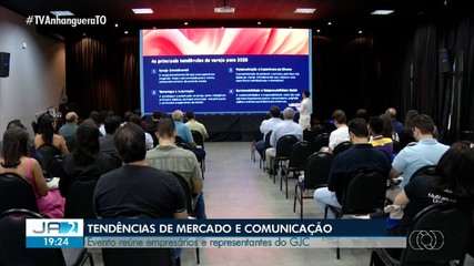 Evento sobre mercado e comunicação reúne empresários e representantes do GJC