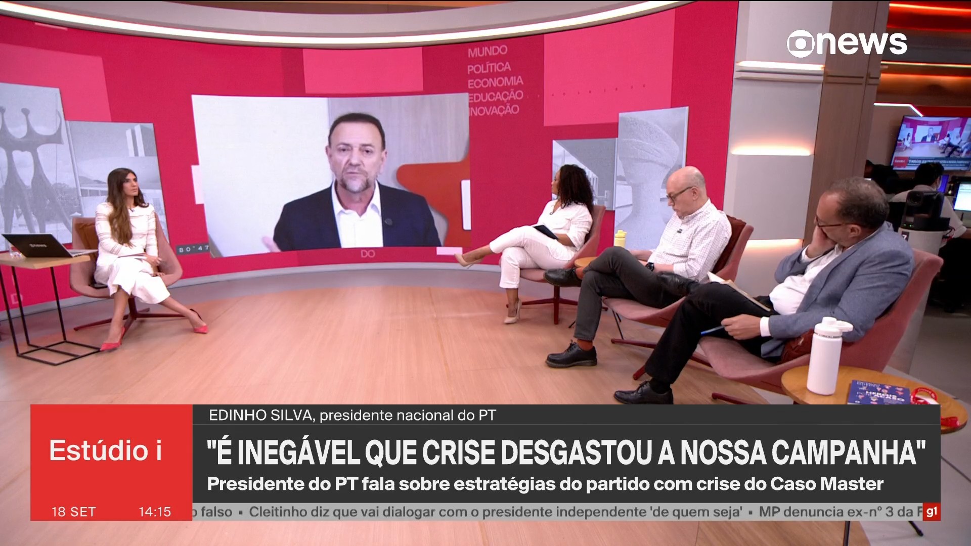 Coordenador da campanha de Lula admite desgaste eleitoral após crise no STF