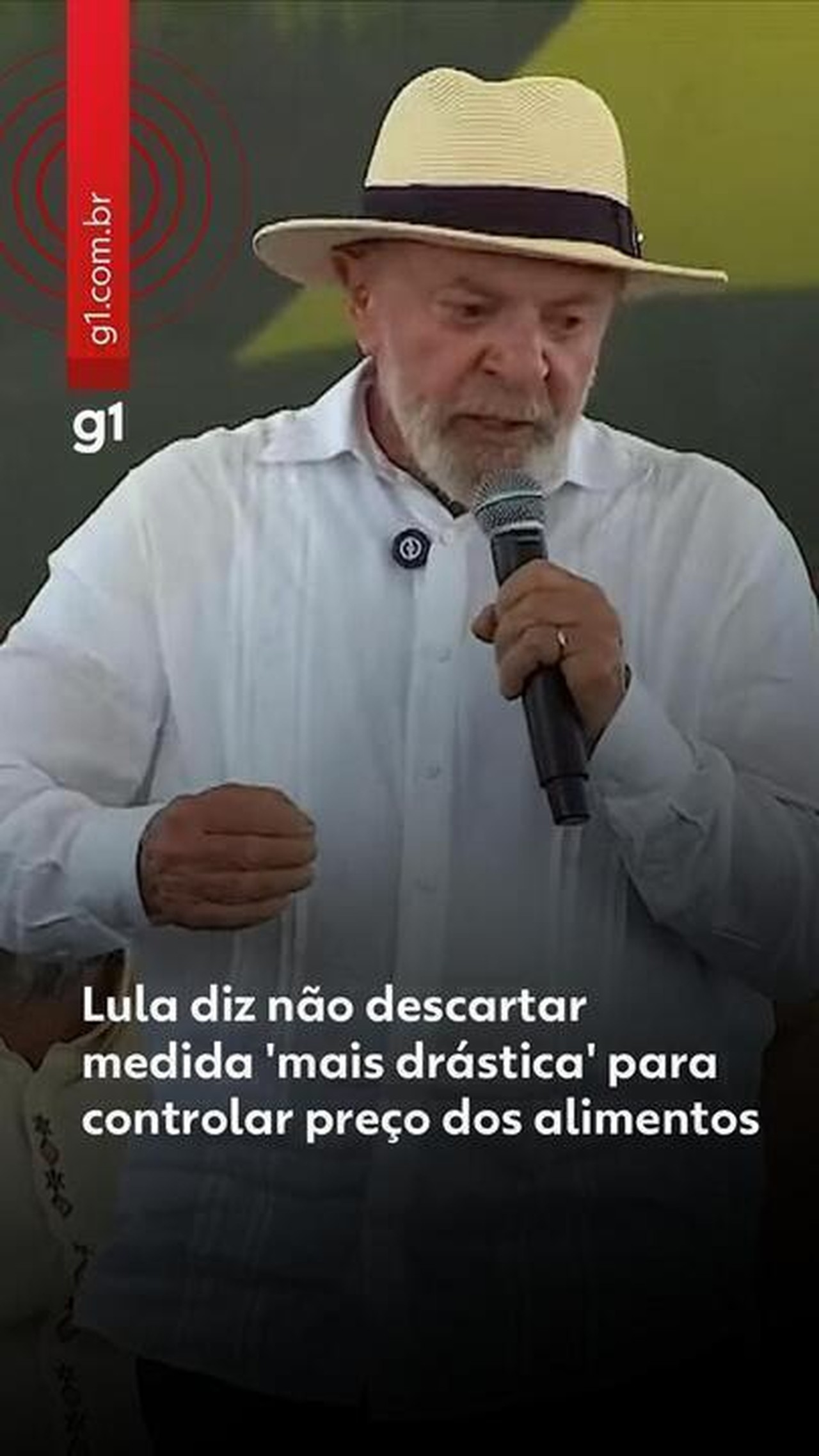 Lula diz não descartar medida 'mais drástica' para baixar o preço dos alimentos