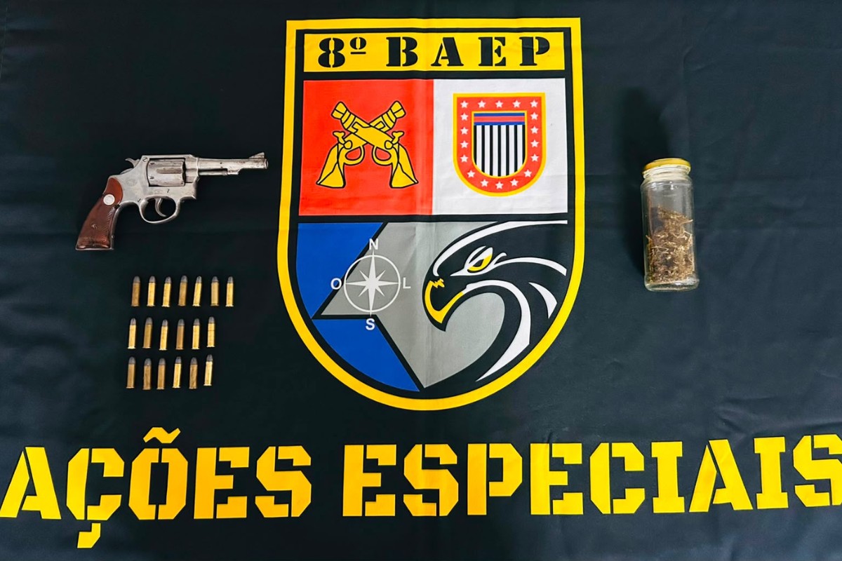 Condenado por homicídio no interior de SP é preso com arma raspada menos de quatro meses após ganhar liberdade condicional  